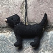 Felt Hanging | Labrador | Black Felt Hanging | Labrador | Black